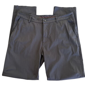 Men's RHONE Gray Commuter Pants Waist 36